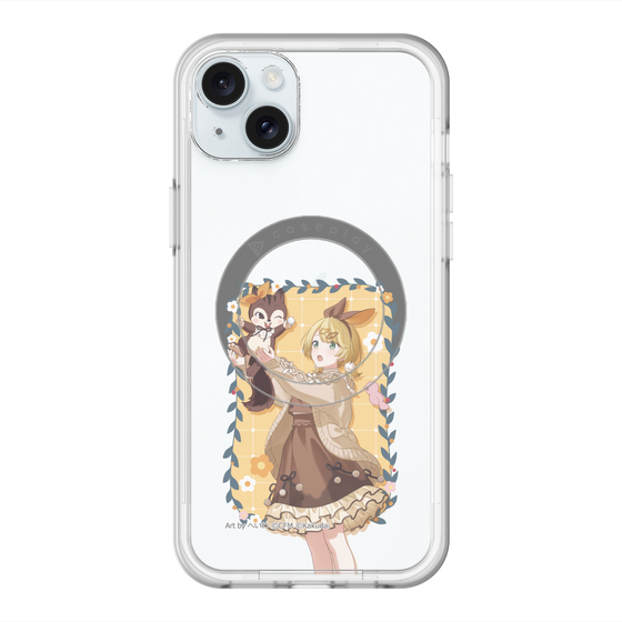 Slim Protection Premium Case with MagSafe［ Hatsune Miku × Kuppy Ramune – Kagamine Rin × Ram – Full-body Illustration 1 ］