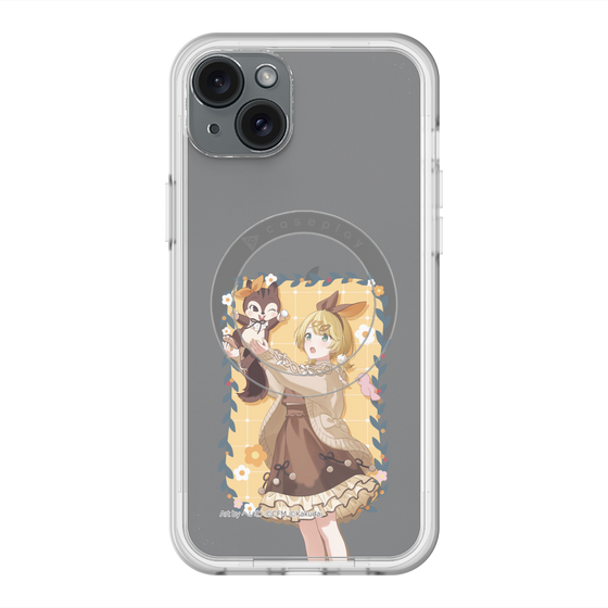 Slim Protection Premium Case with MagSafe［ Hatsune Miku × Kuppy Ramune – Kagamine Rin × Ram – Full-body Illustration 1 ］