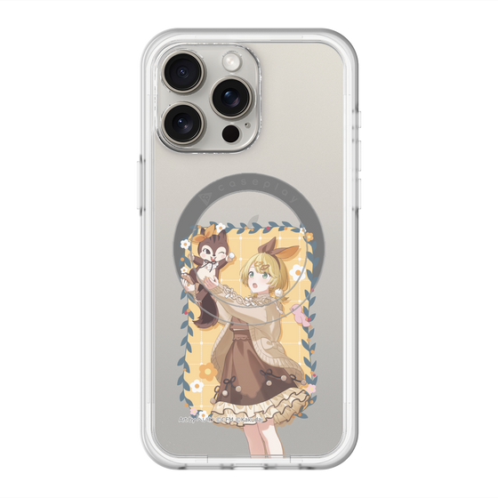 Slim Protection Premium Case with MagSafe［ Hatsune Miku × Kuppy Ramune – Kagamine Rin × Ram – Full-body Illustration 1 ］