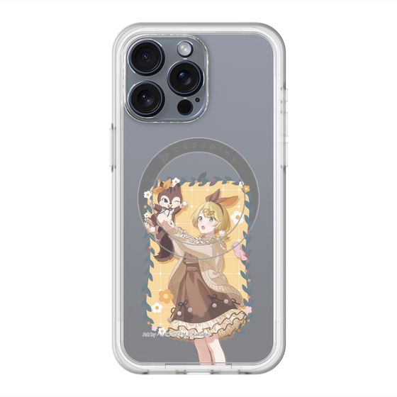 Slim Protection Premium Case with MagSafe［ Hatsune Miku × Kuppy Ramune – Kagamine Rin × Ram – Full-body Illustration 1 ］