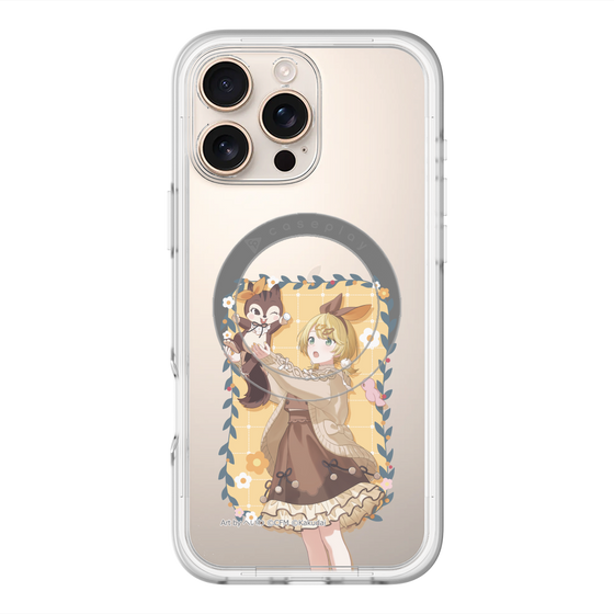 Slim Protection Premium Case with MagSafe［ Hatsune Miku × Kuppy Ramune – Kagamine Rin × Ram – Full-body Illustration 1 ］