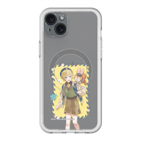 Slim Protection Premium Case with MagSafe［ Hatsune Miku × Kuppy Ramune – Kagamine Len × Kuppy – Full-body Illustration 1 ］