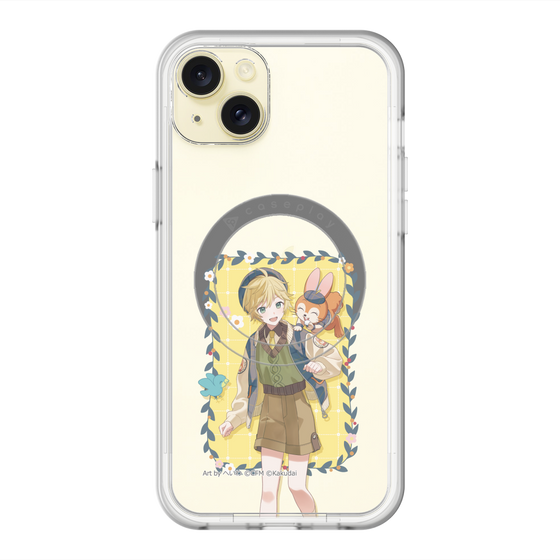 Slim Protection Premium Case with MagSafe［ Hatsune Miku × Kuppy Ramune – Kagamine Len × Kuppy – Full-body Illustration 1 ］