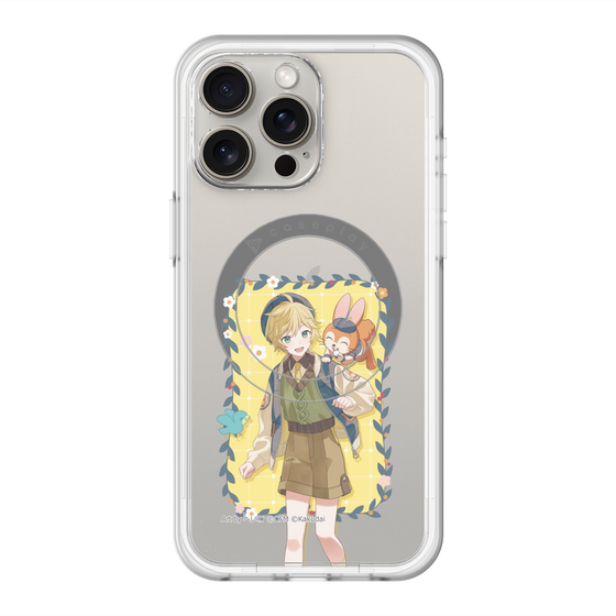 Slim Protection Premium Case with MagSafe［ Hatsune Miku × Kuppy Ramune – Kagamine Len × Kuppy – Full-body Illustration 1 ］