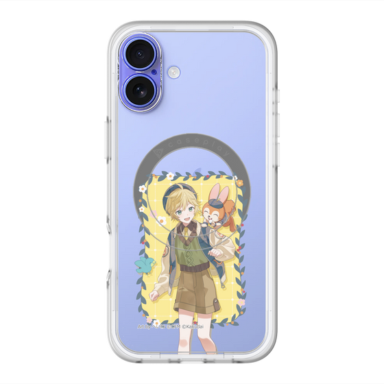 Slim Protection Premium Case with MagSafe［ Hatsune Miku × Kuppy Ramune – Kagamine Len × Kuppy – Full-body Illustration 1 ］