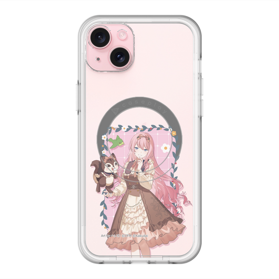 Slim Protection Premium Case with MagSafe［ Hatsune Miku × Kuppy Ramune – Megurine Luka × Ram – Full-body Illustration 1 ］