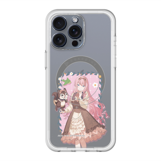Slim Protection Premium Case with MagSafe［ Hatsune Miku × Kuppy Ramune – Megurine Luka × Ram – Full-body Illustration 1 ］