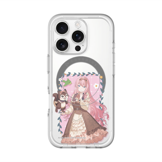 Slim Protection Premium Case with MagSafe［ Hatsune Miku × Kuppy Ramune – Megurine Luka × Ram – Full-body Illustration 1 ］