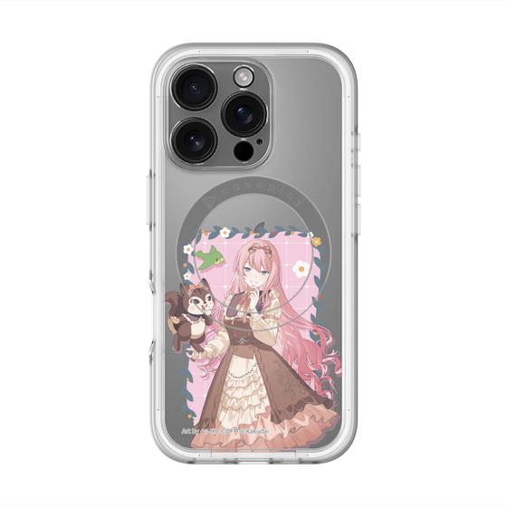 Slim Protection Premium Case with MagSafe［ Hatsune Miku × Kuppy Ramune – Megurine Luka × Ram – Full-body Illustration 1 ］