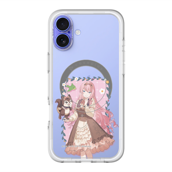 Slim Protection Premium Case with MagSafe［ Hatsune Miku × Kuppy Ramune – Megurine Luka × Ram – Full-body Illustration 1 ］