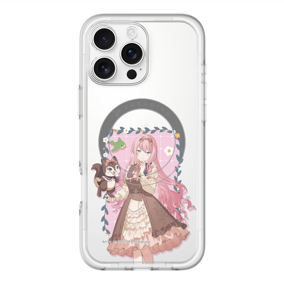 Slim Protection Premium Case with MagSafe［ Hatsune Miku × Kuppy Ramune – Megurine Luka × Ram – Full-body Illustration 1 ］