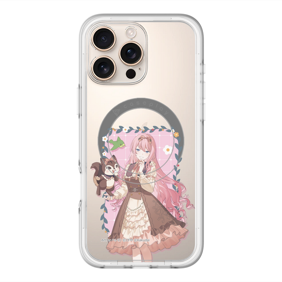 Slim Protection Premium Case with MagSafe［ Hatsune Miku × Kuppy Ramune – Megurine Luka × Ram – Full-body Illustration 1 ］