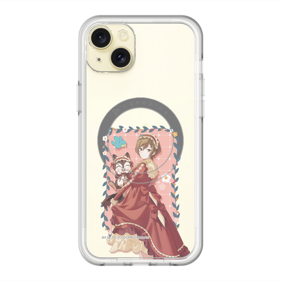Slim Protection Premium Case with MagSafe［ Hatsune Miku × Kuppy Ramune – MEIKO × Ram – Full-body Illustration 1 ］