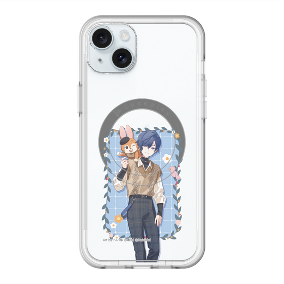 Slim Protection Premium Case with MagSafe［ Hatsune Miku × Kuppy Ramune – KAITO × Kuppy – Full-body Illustration 1 ］