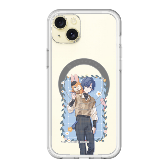Slim Protection Premium Case with MagSafe［ Hatsune Miku × Kuppy Ramune – KAITO × Kuppy – Full-body Illustration 1 ］