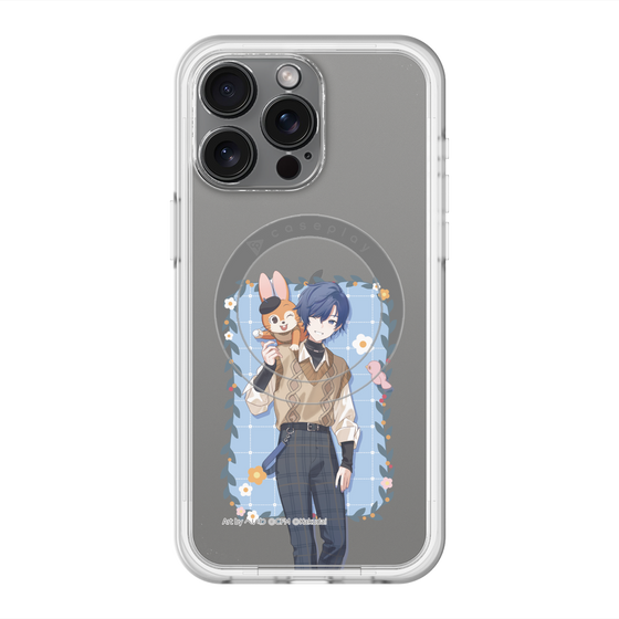 Slim Protection Premium Case with MagSafe［ Hatsune Miku × Kuppy Ramune – KAITO × Kuppy – Full-body Illustration 1 ］