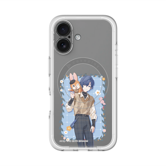 Slim Protection Premium Case with MagSafe［ Hatsune Miku × Kuppy Ramune – KAITO × Kuppy – Full-body Illustration 1 ］