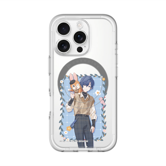 Slim Protection Premium Case with MagSafe［ Hatsune Miku × Kuppy Ramune – KAITO × Kuppy – Full-body Illustration 1 ］