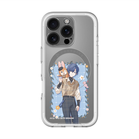 Slim Protection Premium Case with MagSafe［ Hatsune Miku × Kuppy Ramune – KAITO × Kuppy – Full-body Illustration 1 ］