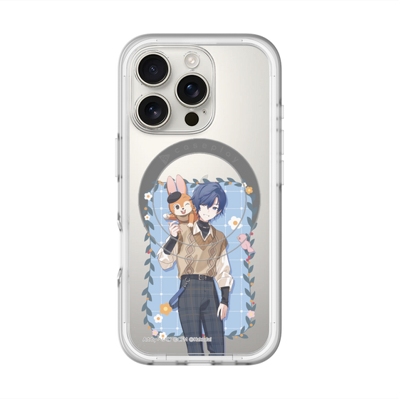 Slim Protection Premium Case with MagSafe［ Hatsune Miku × Kuppy Ramune – KAITO × Kuppy – Full-body Illustration 1 ］