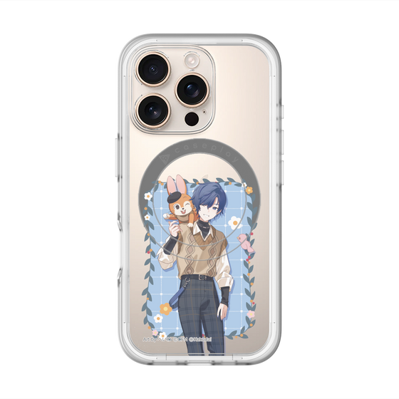 Slim Protection Premium Case with MagSafe［ Hatsune Miku × Kuppy Ramune – KAITO × Kuppy – Full-body Illustration 1 ］