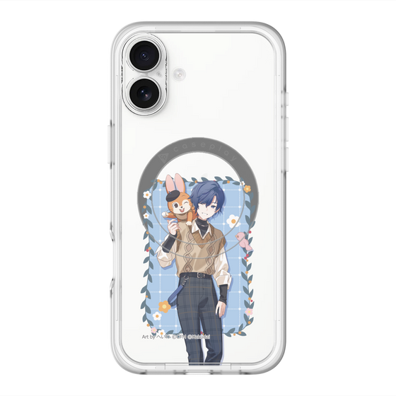 Slim Protection Premium Case with MagSafe［ Hatsune Miku × Kuppy Ramune – KAITO × Kuppy – Full-body Illustration 1 ］