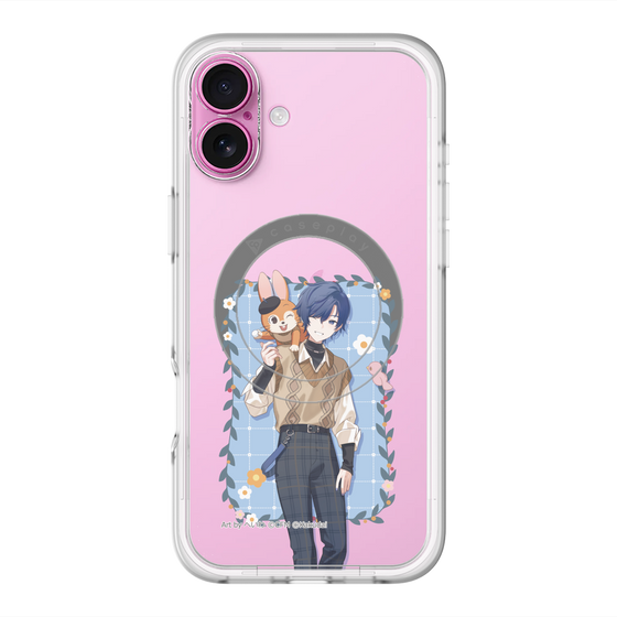 Slim Protection Premium Case with MagSafe［ Hatsune Miku × Kuppy Ramune – KAITO × Kuppy – Full-body Illustration 1 ］