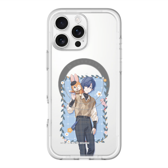 Slim Protection Premium Case with MagSafe［ Hatsune Miku × Kuppy Ramune – KAITO × Kuppy – Full-body Illustration 1 ］