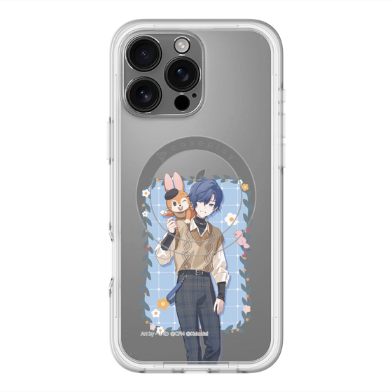 Slim Protection Premium Case with MagSafe［ Hatsune Miku × Kuppy Ramune – KAITO × Kuppy – Full-body Illustration 1 ］