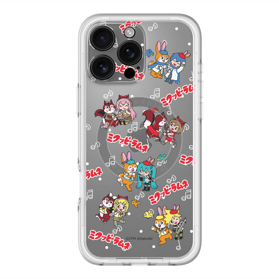 Slim Protection Premium Case with MagSafe［ Hatsune Miku × Kuppy Ramune – Overall Pattern ］