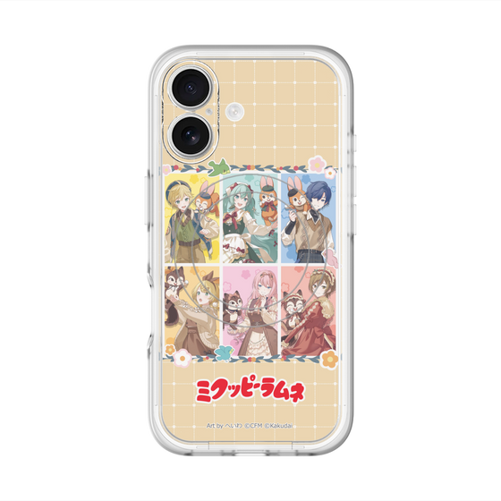 Slim Protection Premium Case with MagSafe［ Hatsune Miku × Kuppy Ramune – Full-body Illustration ］