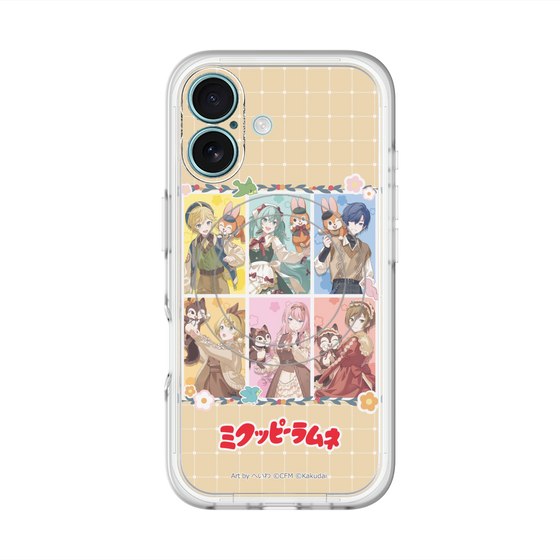 Slim Protection Premium Case with MagSafe［ Hatsune Miku × Kuppy Ramune – Full-body Illustration ］