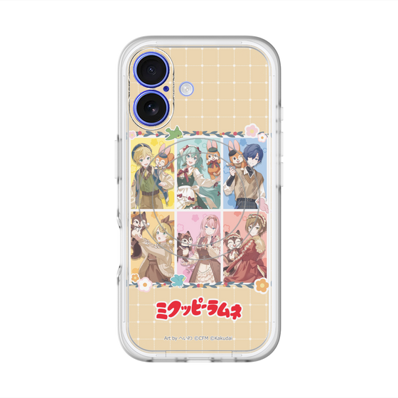 Slim Protection Premium Case with MagSafe［ Hatsune Miku × Kuppy Ramune – Full-body Illustration ］