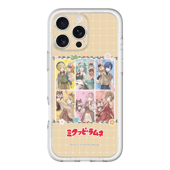 Slim Protection Premium Case with MagSafe［ Hatsune Miku × Kuppy Ramune – Full-body Illustration ］