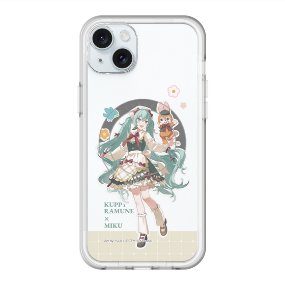 Slim Protection Premium Case with MagSafe［ Hatsune Miku × Kuppy Ramune – Hatsune Miku × Kuppy – Full-body Illustration 2 ］