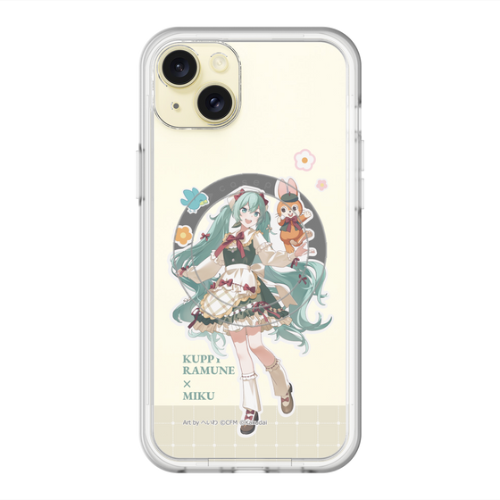 Slim Protection Premium Case with MagSafe［ Hatsune Miku × Kuppy Ramune – Hatsune Miku × Kuppy – Full-body Illustration 2 ］