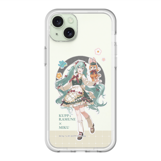 Slim Protection Premium Case with MagSafe［ Hatsune Miku × Kuppy Ramune – Hatsune Miku × Kuppy – Full-body Illustration 2 ］