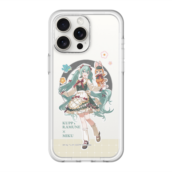 Slim Protection Premium Case with MagSafe［ Hatsune Miku × Kuppy Ramune – Hatsune Miku × Kuppy – Full-body Illustration 2 ］