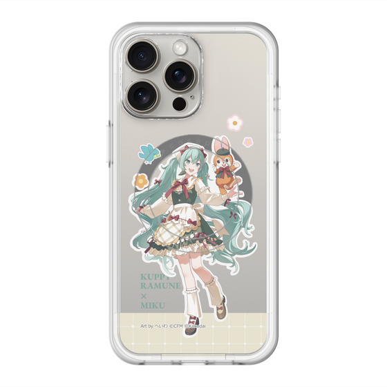 Slim Protection Premium Case with MagSafe［ Hatsune Miku × Kuppy Ramune – Hatsune Miku × Kuppy – Full-body Illustration 2 ］