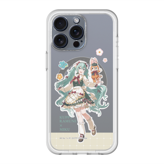 Slim Protection Premium Case with MagSafe［ Hatsune Miku × Kuppy Ramune – Hatsune Miku × Kuppy – Full-body Illustration 2 ］
