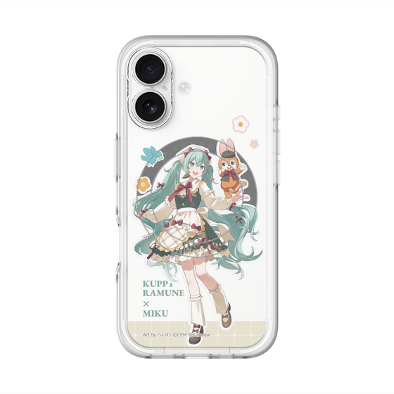 Slim Protection Premium Case with MagSafe［ Hatsune Miku × Kuppy Ramune – Hatsune Miku × Kuppy – Full-body Illustration 2 ］