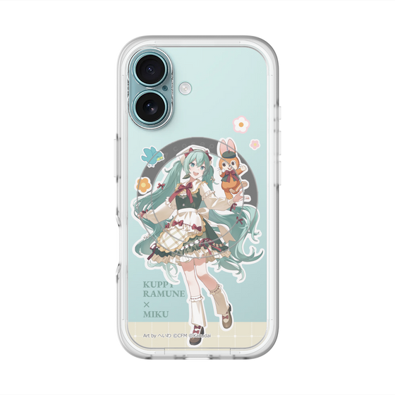 Slim Protection Premium Case with MagSafe［ Hatsune Miku × Kuppy Ramune – Hatsune Miku × Kuppy – Full-body Illustration 2 ］