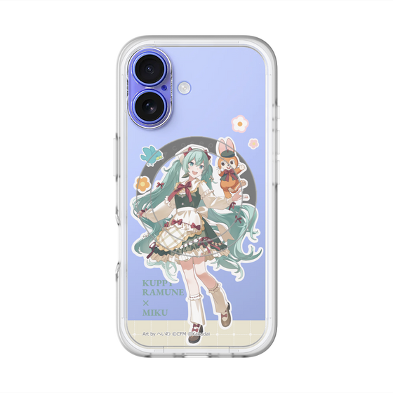 Slim Protection Premium Case with MagSafe［ Hatsune Miku × Kuppy Ramune – Hatsune Miku × Kuppy – Full-body Illustration 2 ］