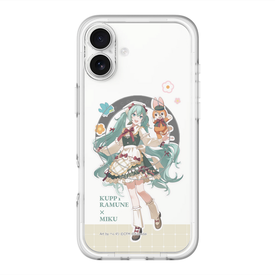 Slim Protection Premium Case with MagSafe［ Hatsune Miku × Kuppy Ramune – Hatsune Miku × Kuppy – Full-body Illustration 2 ］