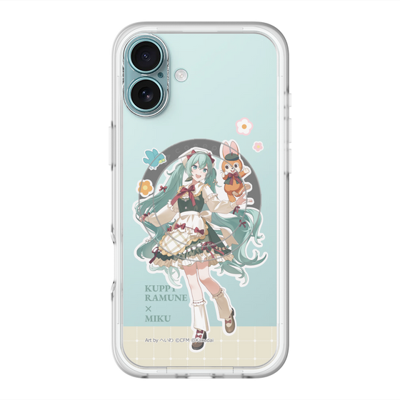 Slim Protection Premium Case with MagSafe［ Hatsune Miku × Kuppy Ramune – Hatsune Miku × Kuppy – Full-body Illustration 2 ］