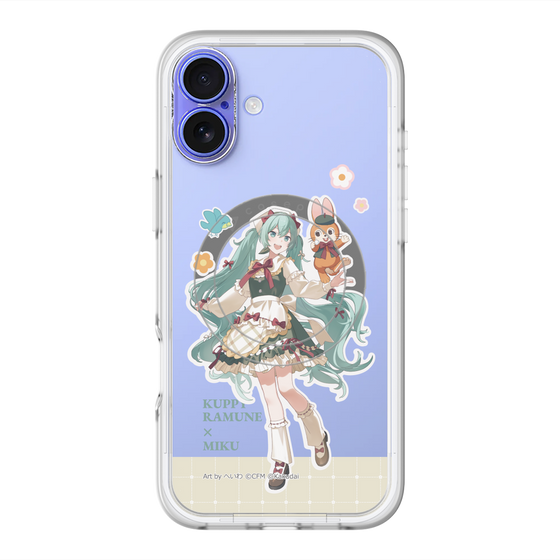Slim Protection Premium Case with MagSafe［ Hatsune Miku × Kuppy Ramune – Hatsune Miku × Kuppy – Full-body Illustration 2 ］