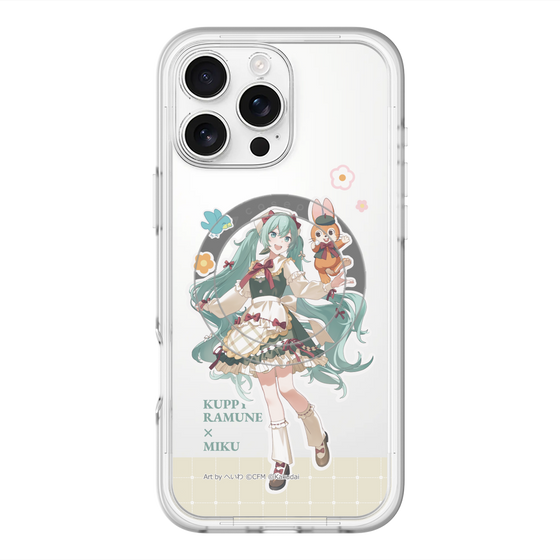 Slim Protection Premium Case with MagSafe［ Hatsune Miku × Kuppy Ramune – Hatsune Miku × Kuppy – Full-body Illustration 2 ］