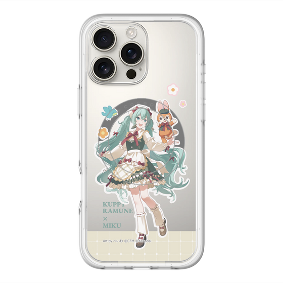 Slim Protection Premium Case with MagSafe［ Hatsune Miku × Kuppy Ramune – Hatsune Miku × Kuppy – Full-body Illustration 2 ］