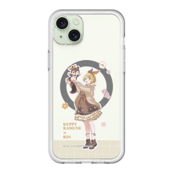 Slim Protection Premium Case with MagSafe［ Hatsune Miku × Kuppy Ramune – Kagamine Rin × Ram – Full-body Illustration 2 ］