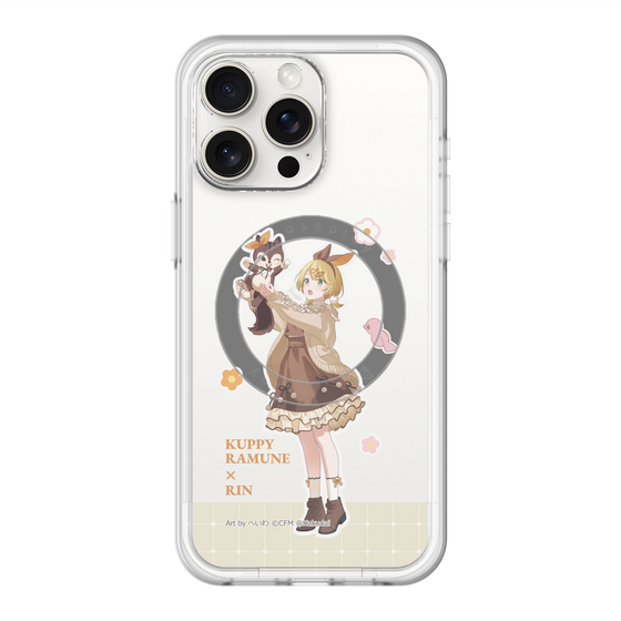 Slim Protection Premium Case with MagSafe［ Hatsune Miku × Kuppy Ramune – Kagamine Rin × Ram – Full-body Illustration 2 ］